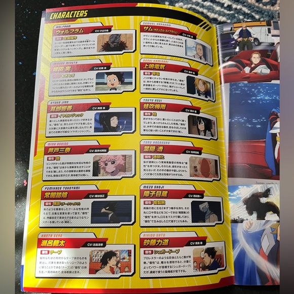 My Hero Academia Movie book. Japanese Anime - Picture 3 of 10